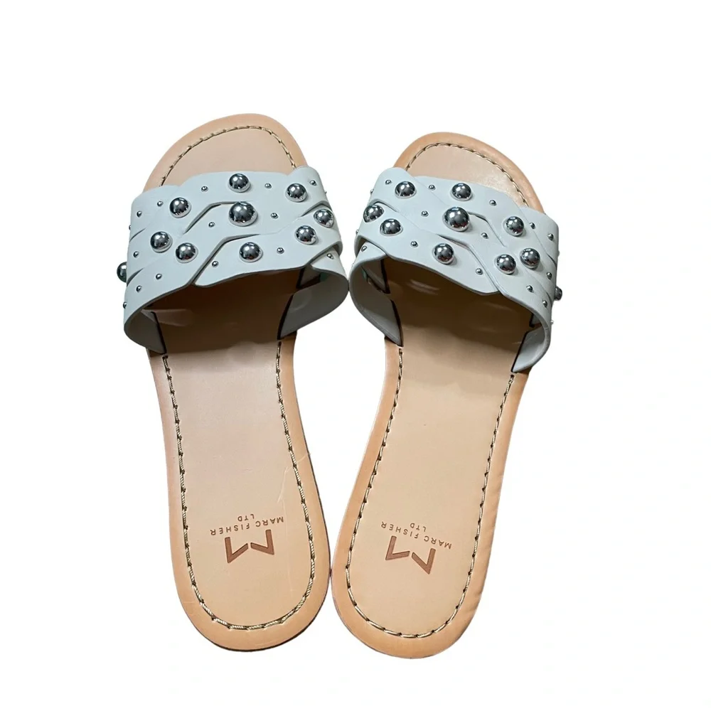 Marc Fisher slip on sandals Size 8.5M